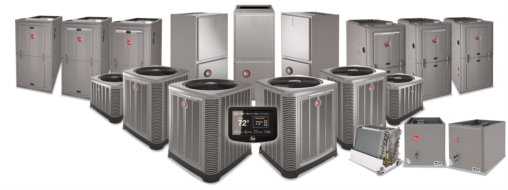 Rheem High Efficiency Heating and Cooling Systems